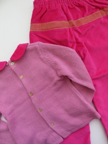 Agatha broek trui roze set 3