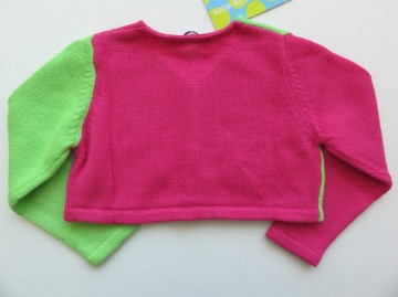 Agatha groen roze vest b