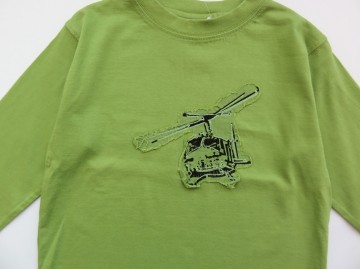 Boys wear helikopter shirt 2