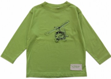 Boys wear helikopter shirt