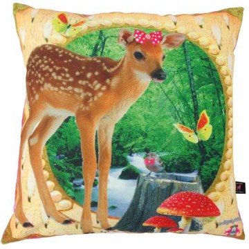 De kunstboer kussen bambi