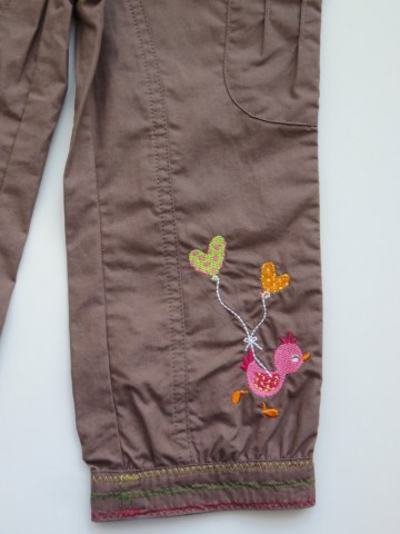 Dpd broek bruin vogel 2