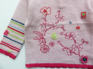 Dpd roze meisjes trui 2