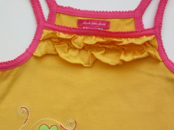 Dpd topje geel vogel 3