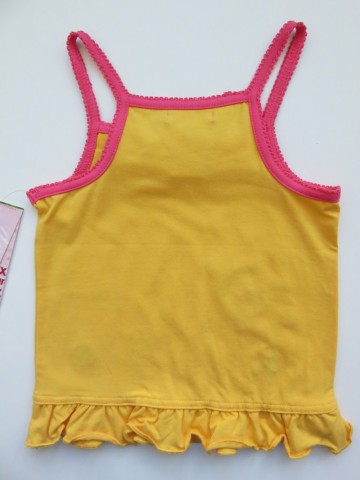 Dpd topje geel vogel b