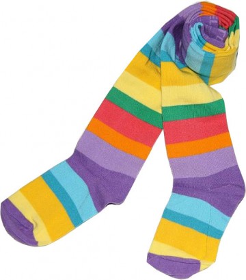 Gestreepte maillot paars  714