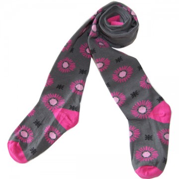 Grijze bloemen maillot1