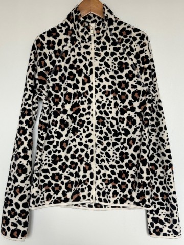 H&M fleece luipaard maat 158/164