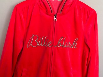 Billieblush velours sweatvest maat 12 y / 150 detail2