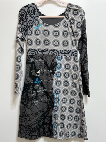 Desigual grijze jurk