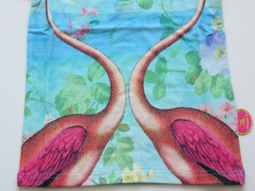 Kunstboer polo shirt flamingo 4