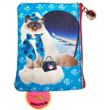 Kunstboer portemonnee fly kunstboer