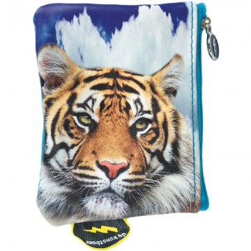 Kunstboer portemonnee tijger