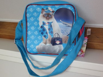 Kunstboer schoudertas fly 1