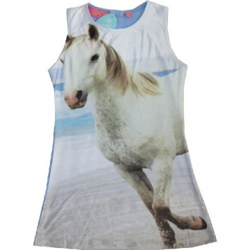 Lovely girl jurk paarden