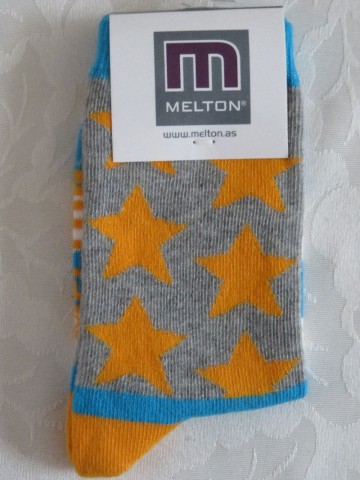Melton sokken sterren strepen c