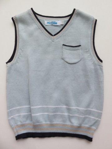 Mirtillo gebreide spencer 1