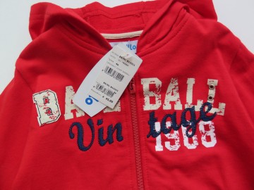 Mirtillo vest vintage rood 2