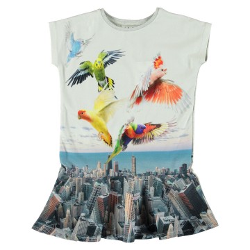 Molo caeley jurk city birds