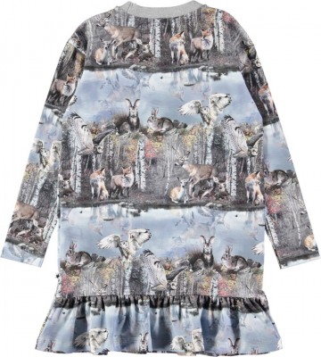 Molo jurk Dieren aan het meer 2