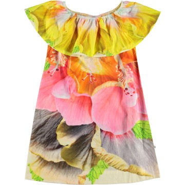 Molo cherisa jurk hibiscus