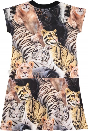 Molo cissy jurk wild cat