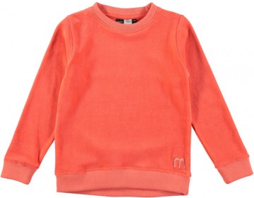 Molo maya velours trui coral a