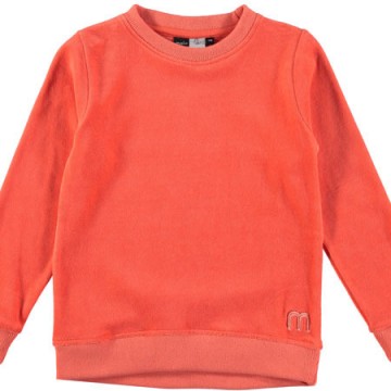 Molo maya velours trui coral