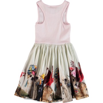 Molo meisjes jurk dieren partijtje b