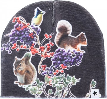 Molo muts en handschoenen eekhoornb