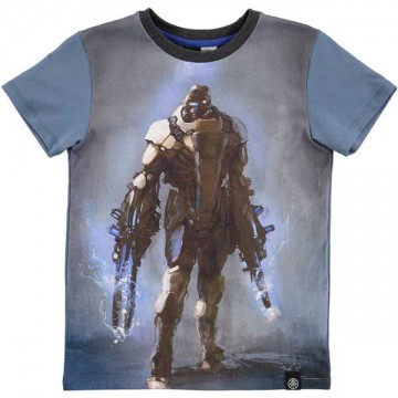 Molo shirt lightning robot