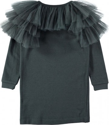 Molo sweatjurk jurk grijs b