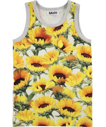 Molo top shirt zonnebloemen
