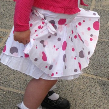 Mrt baby meisje bolle stippen rok