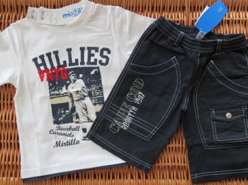 Mrt baseball broek navy shirt wit 1