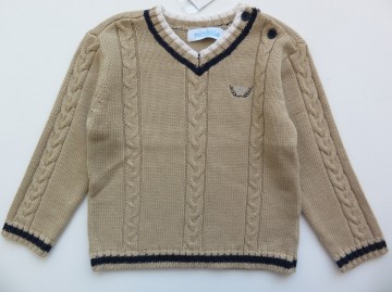 Mrt jongens trui bruin 1