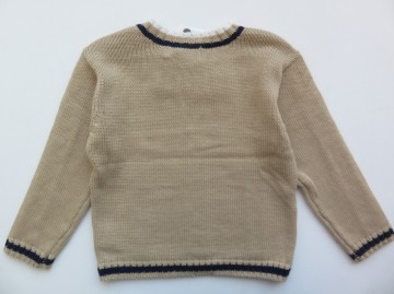 Mrt jongens trui bruin 4