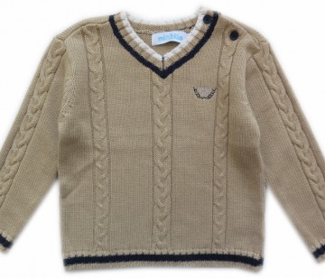 Mrt jongens trui bruin