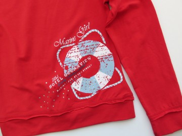 Mrt marine girl rood shirt 3