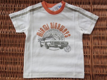 Mrt miami shirt beige oranje 1