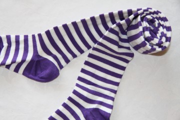 Paarse gestreepte maillot1