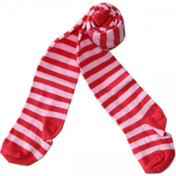 Roze gestreepte maillot1