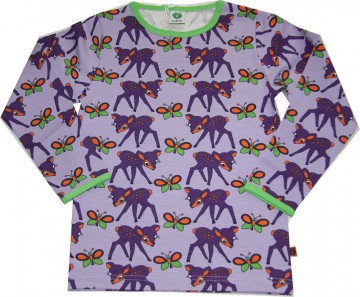 Smafolk longsleeve bambi paars a