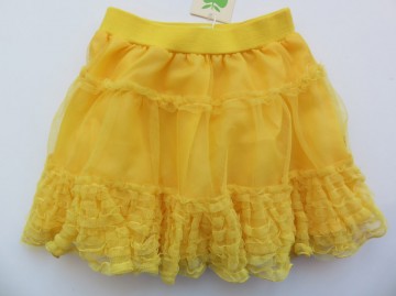 Smafolk rok geel tule a