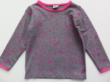 Smafolk shirt roze grijs a