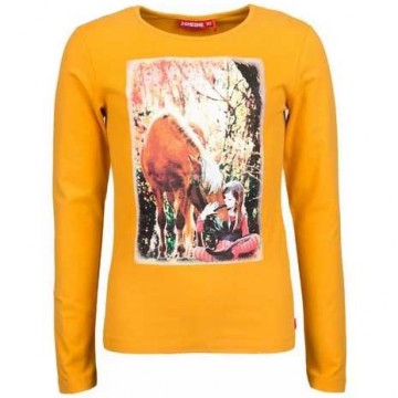Someone paard longsleeve okergeel