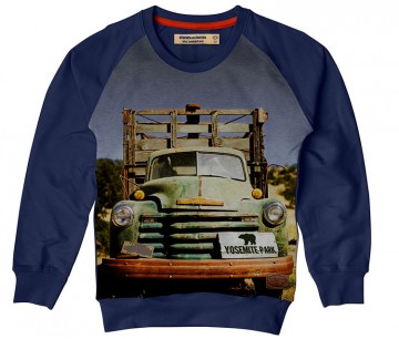 Stonesbones sweater old car a