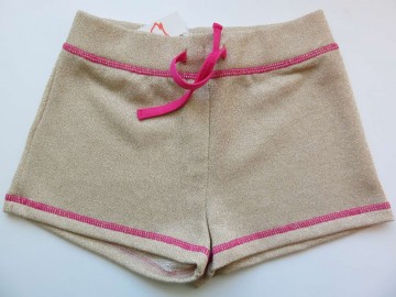wild broek fuchsia roze goud