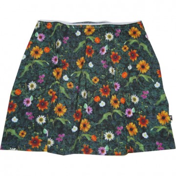 Wild groen rok bloemen a