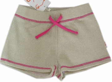 Wild short goud fuchsiaroze